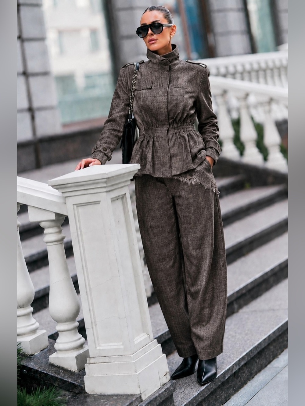 VIRAL FALL 🍁 2PC SET ZARA NEW POPLUM BLAZER AND PANTS L
🚨FINAL PRICE - Picture 3 of 16